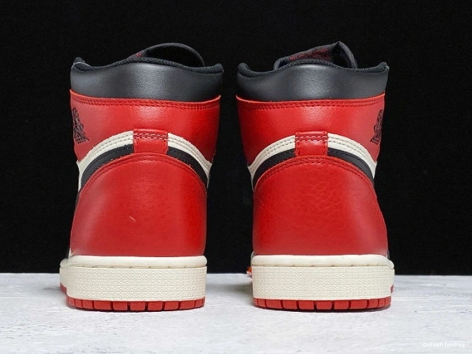 OG 1 Retro High Air Toe Jordan Bred 555088-610 0731